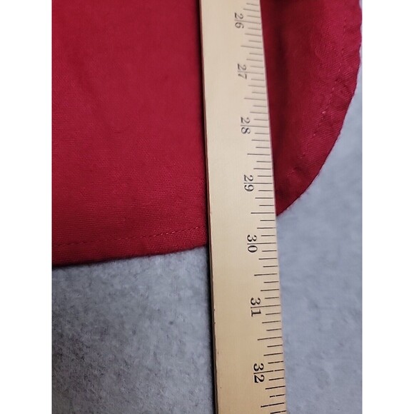 VTG Eddie Bauer Chamois Shirt Mens XL Red Flannel Cotton Heavy Outdoor 90s ISA - Picture 13 of 14